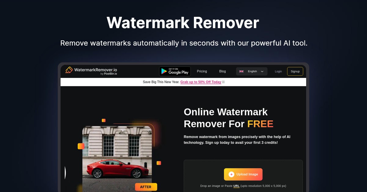 Watermark Remover Showcase